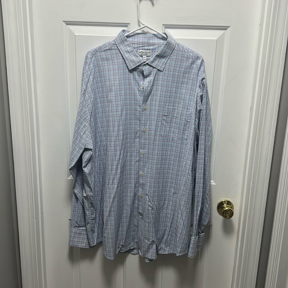 EUC Mens Peter Millar Summer Comfort Button Down